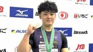 3つの大学新記録を樹立、早大・東楽映が全日本の頂点に、20歳のホープが圧巻の強さを披露【ウエイトリフティング】|TBS NEWS DIG