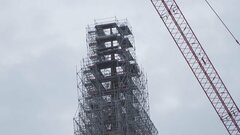 4年前火災のパリ・ノートルダム大聖堂　シンボルの新たな尖塔が姿現す| TBS CROSS DIG with Bloomberg