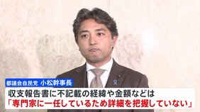 都議会自民党、収支報告書に不記載疑い　都議会自民党幹事長「専門家と検察が調査」|TBS NEWS DIG
