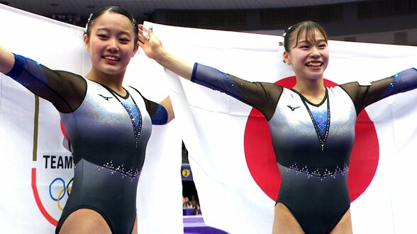 杉原愛子が日本女子史上初の金メダル!体操女子個人総合で快挙、西山実沙も銅メダル【アジア大会】|TBS NEWS DIG