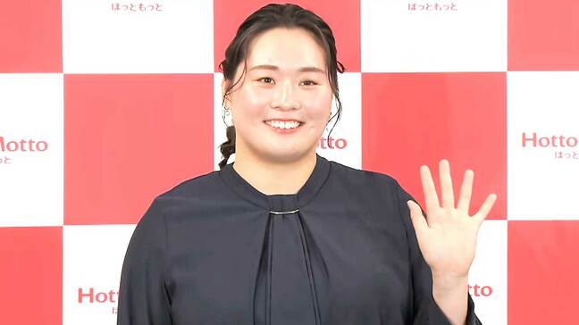 北口榛花、シックな出で立ちでイベントに登場「また一番になれるように努力を続けていきたい」|TBS NEWS DIG