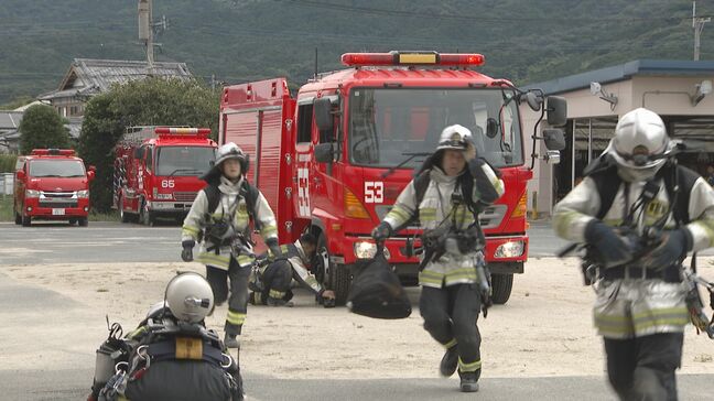 7つの消防本部が合同で訓練 地域の特性で違いも「積極的にとりいれ技術習得したい」|TBS NEWS DIG