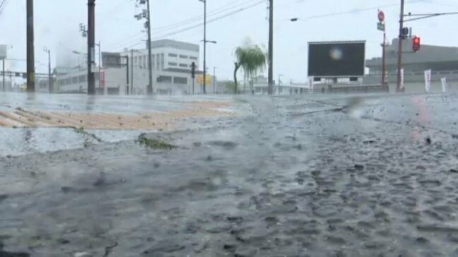 愛媛県内あす朝にかけて大雨が 11日朝にかけ警報級大雨の可能性も・・・土砂災害や低い土地の浸水、河川の増水に注意|TBS NEWS DIG