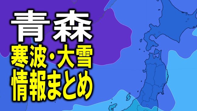 【青森　寒波・大雪情報　特設ページ】最強級“居座り寒波”の影響続く…　3連休に“2度目のピーク”か　今後の気象情報や市民生活への影響は…【最新情報まとめ：2月20日午後1時更新】|TBS NEWS DIG