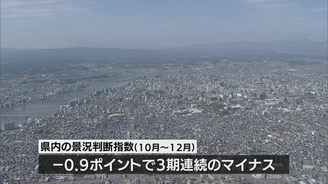 宮崎県の10月から12月の景況判断指数は3期連続でマイナス|TBS NEWS DIG