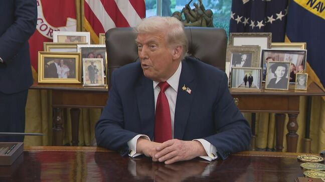 【速報】トランプ大統領「10月1日から医薬品に100％の関税」「大型トラックに25％」|TBS NEWS DIG