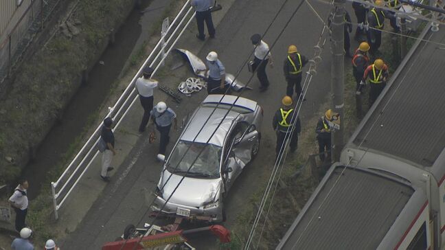 名鉄名古屋本線 踏切事故のため 新木曽川~名鉄岐阜で一時運転見合わせ|TBS NEWS DIG