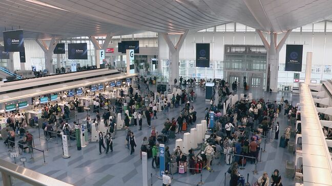 日本と韓国の一部空港に入国審査短縮の専用レーン設置へ　期間は6月1日～30日　国交正常化60周年で|TBS NEWS DIG