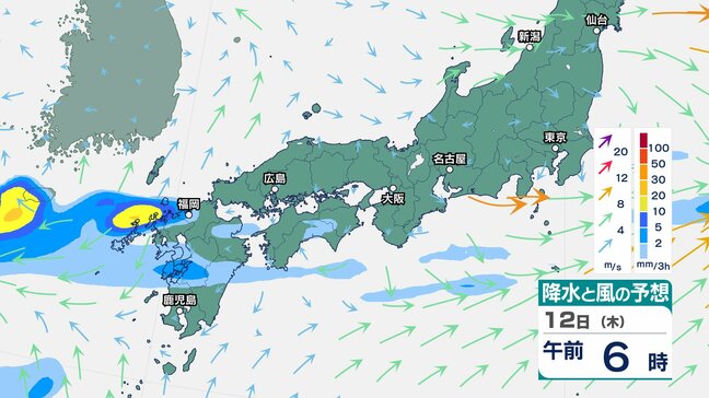 降り始めからの降水量が宮崎県で４３０ミリ、鹿児島県（奄美地方除く）で５２０ミリ超のところも…薩摩、大隅地方ではこれまでの大雨による土砂災害に警戒を【雨と風のシミュレーション】|TBS NEWS DIG
