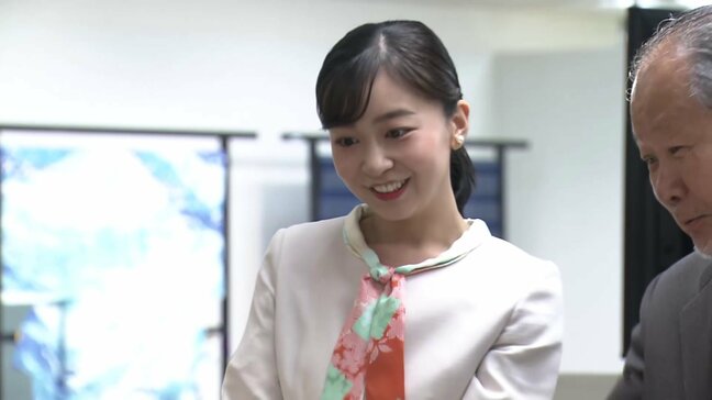 佳子さま「日本伝統工芸展京都展」へ 「この角度からが好きです」工房では漆芸品を手に 総裁として訪問|TBS NEWS DIG