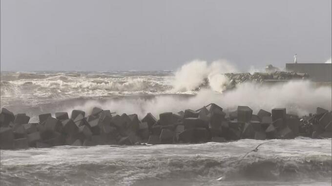 大気の状態「非常に不安定」予想される最大風速が23メートルの海上も　夜遅くにかけ大荒れの見込み注意・警戒を　青森県|TBS NEWS DIG