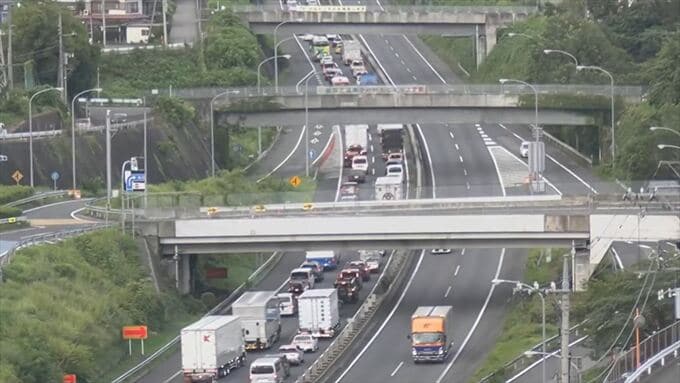 【中央道】上り線・小仏トンネルの手前で事故　上野原IC付近まで渋滞12㎞　【午後6時15分現在】　|　山梨のニュース | ＵＴＹテレビ山梨