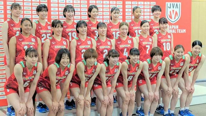 バレー女子日本代表“和気あいあい”会見 「次はおおしま選手です」「小島だよ！」パリ五輪にチーム一丸【全選手コメント】|TBS NEWS DIG