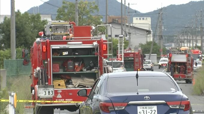 【火災】鳥取市内の会社建物から出火 負傷者なし 詳細不明…鳥取県　|　BSSニュース | BSS山陰放送