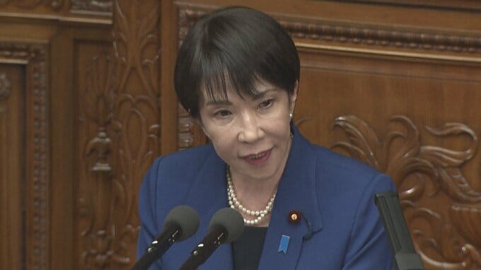 高市総理、就任後初の施政方針演説 「責任ある積極財政」など政府の基本方針説明へ