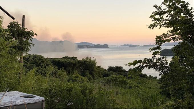 【速報・更新】造船所の建物か「炎が上がっている」通報で消防が出動中　長崎県佐世保市俵ケ浦町|TBS NEWS DIG