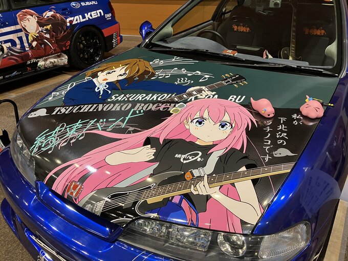温泉むすめに初音ミク…こだわりの「痛車」100台集結！飯坂温泉で痛車フェス　福島　|　福島のニュース│TUF