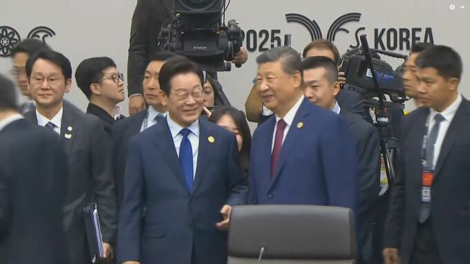 あすの中韓会談で北朝鮮の非核化を協議 韓国大統領府