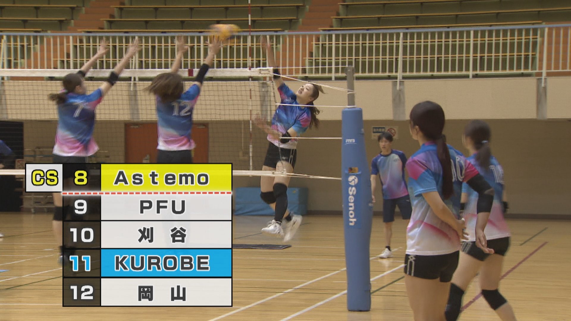 女子バレーボール盗撮 