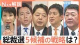 自民党総裁選、各陣営の駆け引きに野党も注視 新総裁との協力体制は?【Nスタ解説】|TBS NEWS DIG