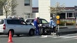 【現場画像】1人が意識不明に　山形市嶋北で交通事故　車体は大きく破損　|　山形のニュース│TUYテレビユー山形