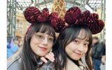 【元日向坂46・影山優佳】　俳優・清原果耶さんとディズニーランドへ　「合わせてないのにだいたい服の系統お揃いになる」|TBS NEWS DIG
