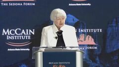 米・イエレン財務長官「FRBの独立性が重要」“もしトラ”念頭に経済界に訴え　議会乱入事件にも異例の言及| TBS CROSS DIG with Bloomberg