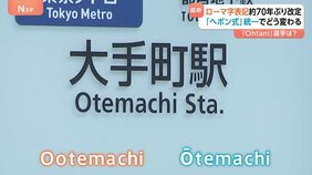ローマ字表記を約70年ぶりに改定へ 大谷翔平選手も「OHTANI」から「OOTANI」に?「ヘボン式」統一でどう変わる|TBS NEWS DIG