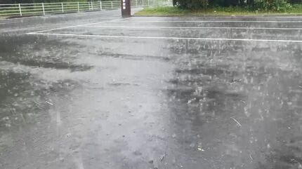 鹿屋市で1時間63ミリの非常に激しい雨 秋雨前線の影響 鹿児島に発達