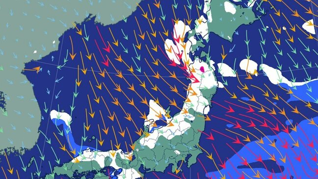 【大雪情報】寒波の影響は近畿、四国にも…24時間40㎝降雪か　北海道～鳥取島根は「警報級の大雪」おそれ　今後の雪はいつどこで？《気象庁・最新シミュレーション》|TBS NEWS DIG