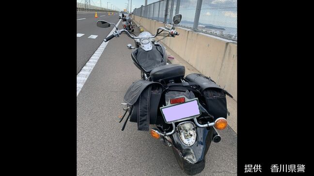 トラックがバイクに追突し40歳くらいの女性が死亡 瀬戸中央自動車道(下り)児島IC~坂出北IC間の通行止め解除(午後5時40分)|TBS NEWS DIG
