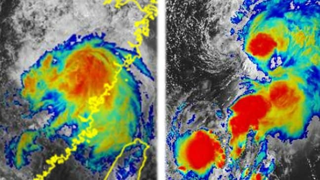 【トリプル台風情報】台風22号のすぐ後ろに台風23号 新たに発生　22号は最大瞬間風速35m/s・23号は最大瞬間風速30m/sにまで発達か　18号は中国で熱帯低気圧に　雨風シミュレーションあり|TBS NEWS DIG
