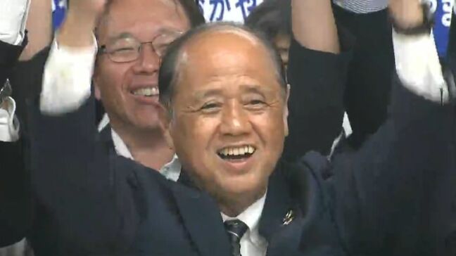 大森雅夫氏が当選確実「思った以上に厳しい選挙だった　多くの仲間に助けられた」【岡山市長選挙2025】|TBS NEWS DIG