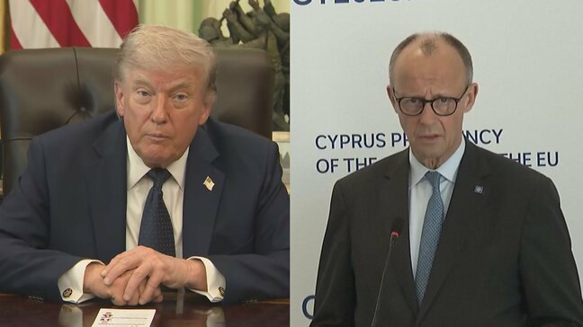 トランプ大統領 ドイツのメルツ首相を「彼は何を言っているのか分かっていない」と非難 メルツ氏は前日にイラン情勢めぐり「アメリカには明らかに戦略がない」と批判|TBS NEWS DIG