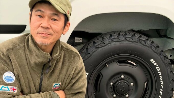 【 甲本雅裕 】相棒＝愛車は「新しい靴と靴下に履きかえて」　湘南を春前ドライブ　自分はアイス・相棒は「ガソリンごくごく」|TBS NEWS DIG