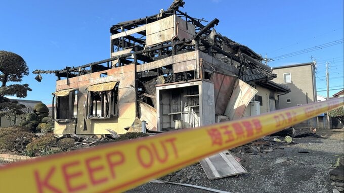 埼玉・本庄市で住宅1棟が全焼する火災　焼け跡から2人の遺体　住人夫婦と連絡取れず|TBS NEWS DIG