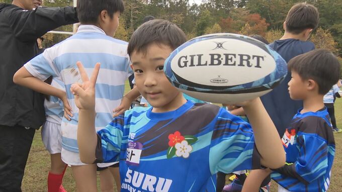 「楽しかったです」プロチームの選手らがコーチに　小学生向けのラグビー教室　|TBS NEWS DIG
