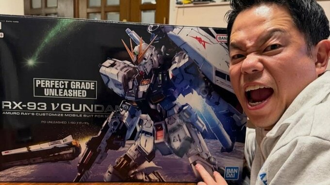 【 ダイアン・津田 】巨大ガンプラに衝撃〝息子が合格祝いで欲しがってた〟フォロワー大盛り上がり「合格おめでとう」「最高のお父さん」|TBS NEWS DIG