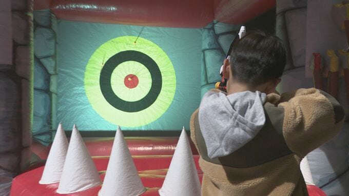 ４つのミッションをクリアしてラスボスと対決！冒険テーマの体験イベント「OGORI QUEST」家族連れでにぎわう　山口　|　山口のニュース・天気・防災｜tys NEWS｜ｔｙｓテレビ山口