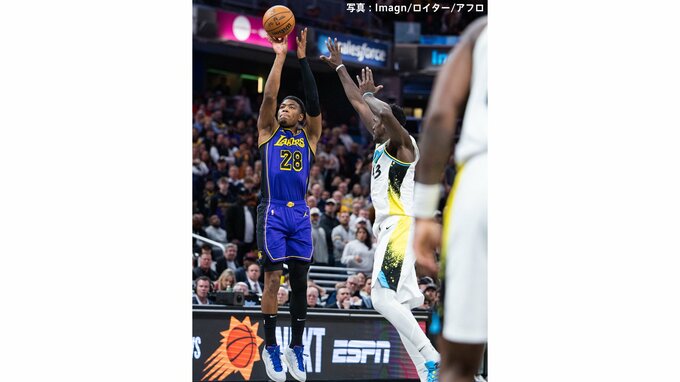 八村塁が復帰3戦目で1か月ぶりスタメン出場、3ポイント全4本の成功含む14得点　レイカーズはブザービーターで連敗3でストップ【NBA】|TBS NEWS DIG