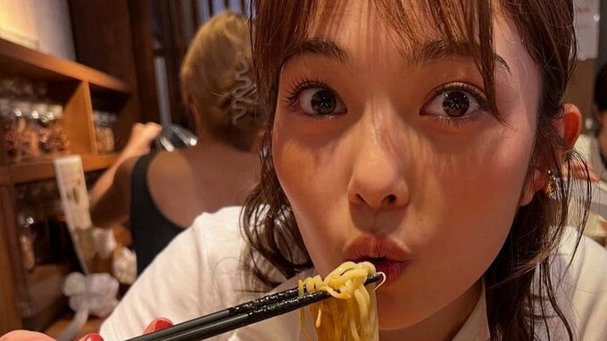 【 井上咲楽 】 “ばあちゃんのすいか・イカの煮物・チェ・カレー・担々麺” …真夏の日常は和み傾向|TBS NEWS DIG