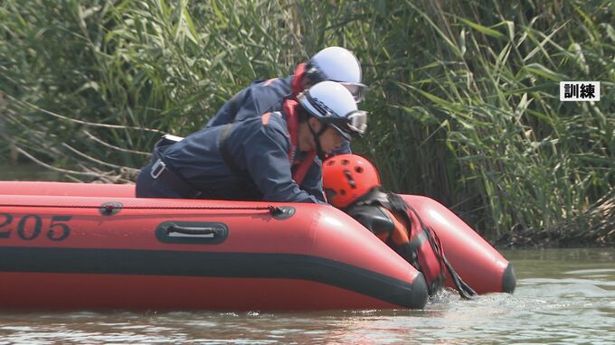 去年8月の豪雨では4消防が連携して住民を救助 河川氾濫で集落孤立を想定し消防が合同訓練　|　石川県のニュース｜MRO北陸放送