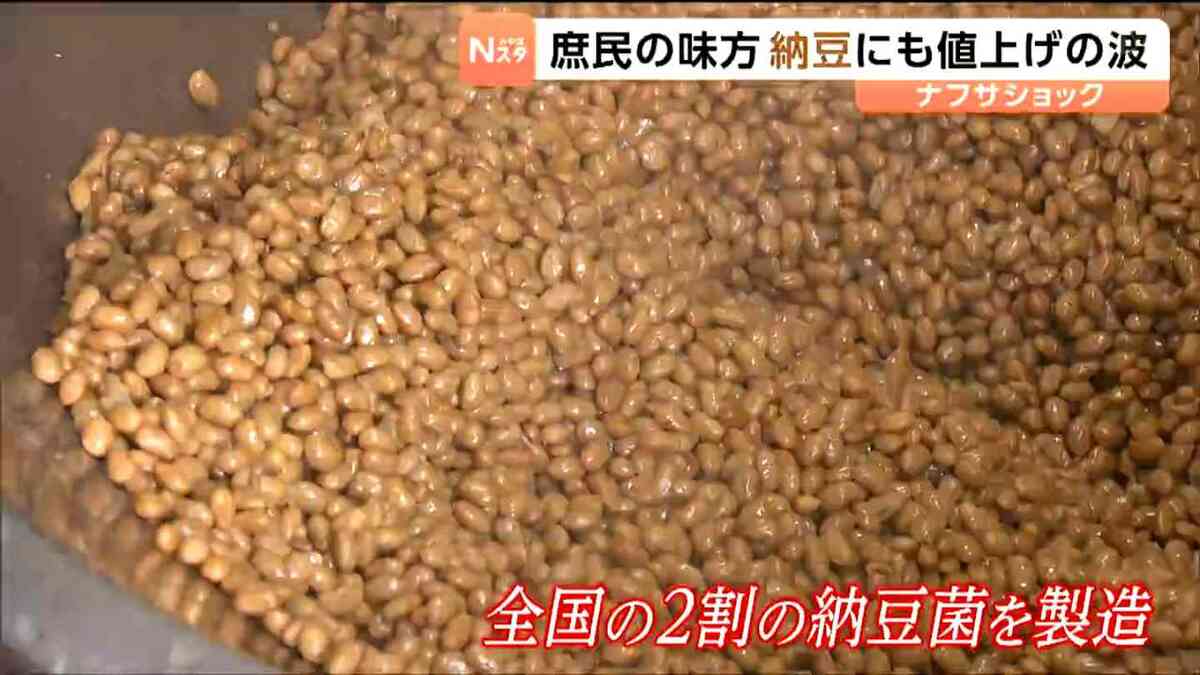 【ナフサ不足】庶民の味方「納豆」にも値上げの波が…国内流通2割誇る納豆菌生産メーカーも頭抱える　仙台