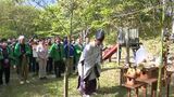 里山登山で人気！信州百名山の一つ虫倉山でシーズン開幕を告げる開山祭　長野県警は里山での遭難防止に注意喚起も　【長野】|TBS NEWS DIG