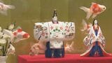ひな人形の横を金魚が…人形のまわりに金魚を飾る江戸時代の風習にちなんで  岐阜・各務原市 アクア・トトぎふで3月8日まで|TBS NEWS DIG