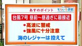 高知の天気 台風の最接近は15日昼前から昼過ぎ 高波に警戒を 東杜和気象予報士が解説 | 高知のニュース・天気|KUTV NEWS | KUTVテレビ高知