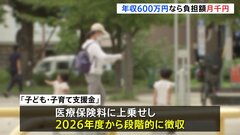 「子ども・子育て支援金」年収600万円で月1000円の負担に、年収400万円で月650円に| TBS CROSS DIG with Bloomberg