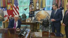 トランプ大統領　次世代ミサイル防衛システム「ゴールデン・ドーム」3年以内の運用開始を表明| TBS CROSS DIG with Bloomberg