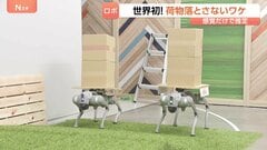 AIロボット 富士通が実験施設公開　世界初！荷物を落とさないワケ“感覚だけで推定”　中国ロボは速いけど…日本の強みは“考える力”| TBS CROSS DIG with Bloomberg