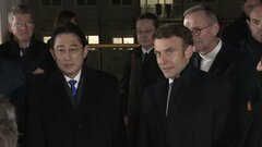 日仏首脳会談で今年前半の「2＋2」開催めざす方針を確認| TBS CROSS DIG with Bloomberg